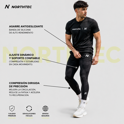 KniTec V2 - Compression Sleeves for Knees & Legs